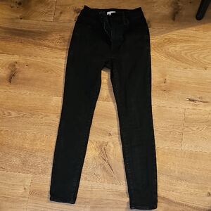 Women's Good American Always Fits Black Jeans